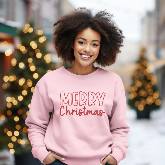 Merry Christmas Bold | Sweatshirt