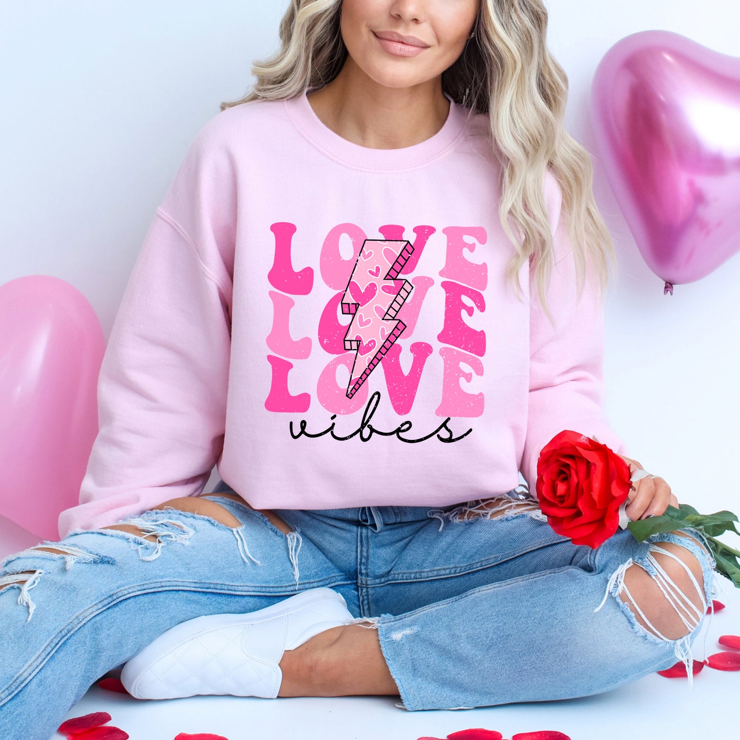 Love Vibes Bolt | Sweatshirt