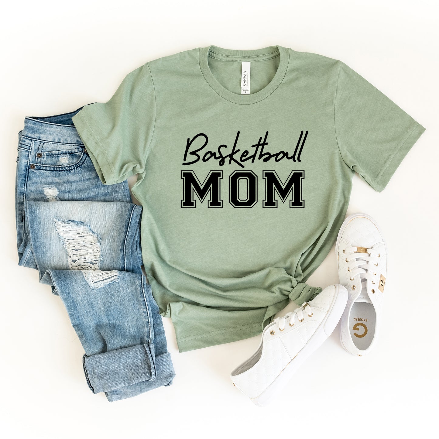 Basketball Mom | Short Sleeve Graphic Tee