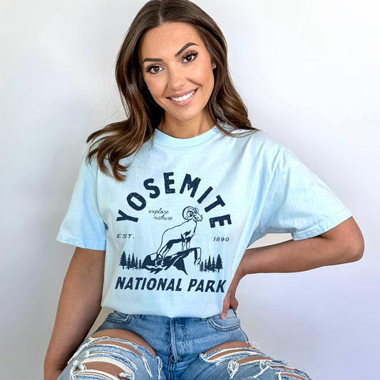 Vintage Yosemite National Park | Garment Dyed Tee