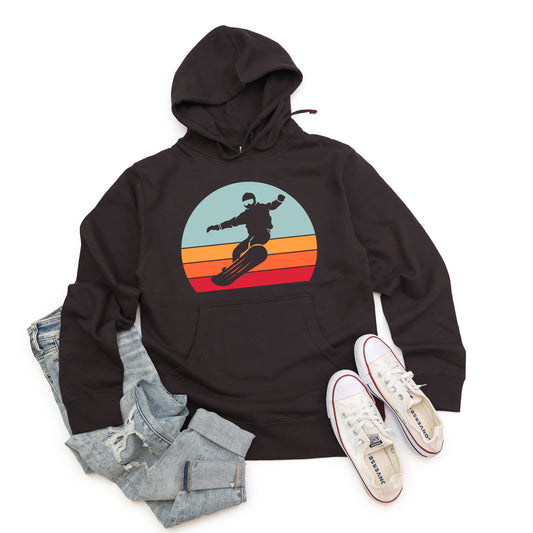 Snowboard With Stripes | Hoodie