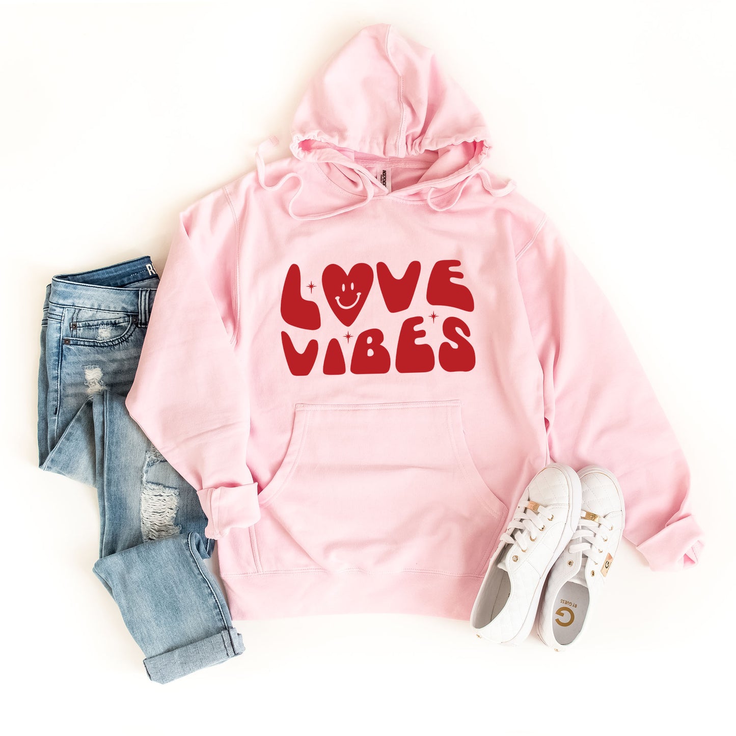 Love Vibes Heart | Hoodie