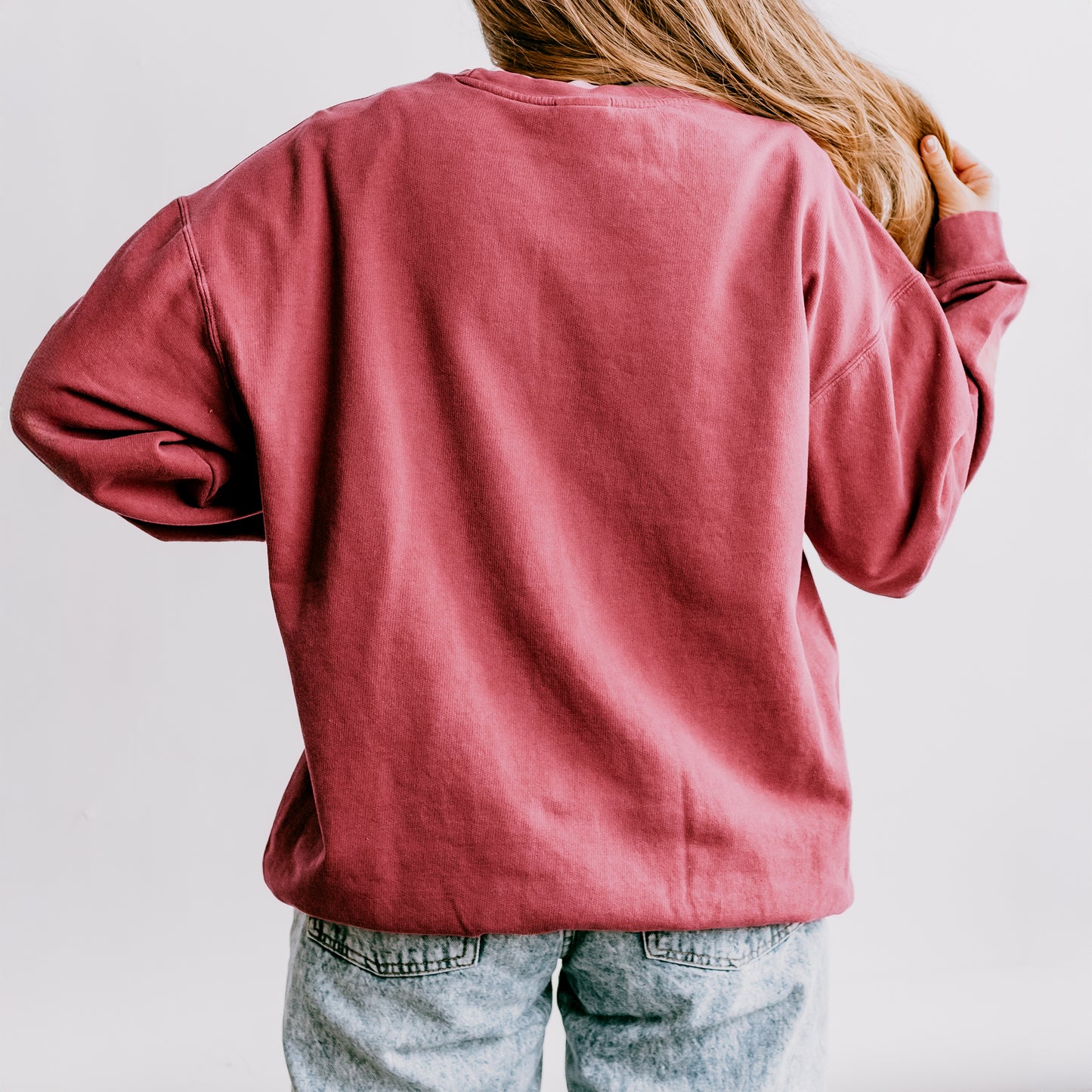 Cozy Bear | Lightweight Garment Dyed Sweatshirt