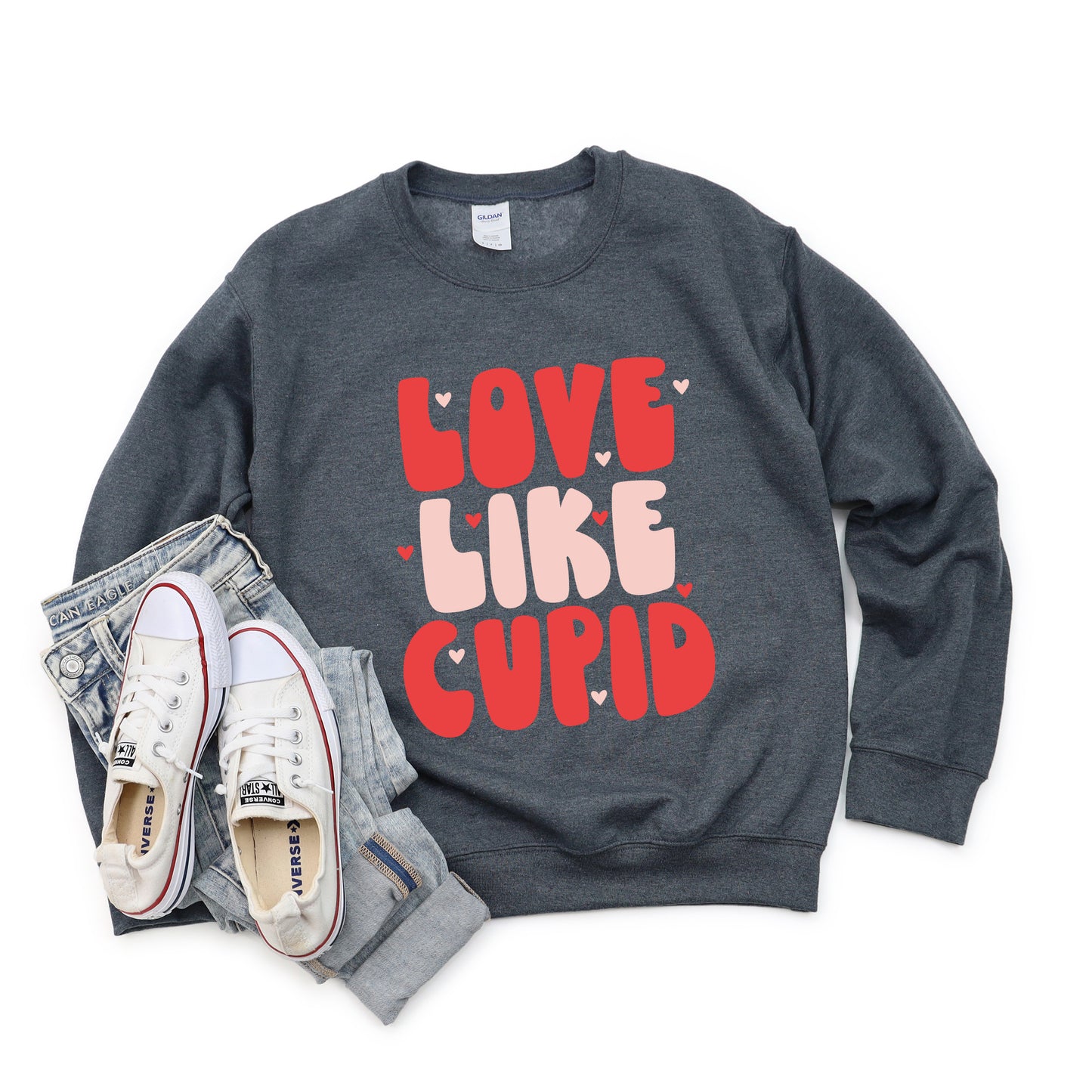 Love Like Cupid Bold | Sweatshirt