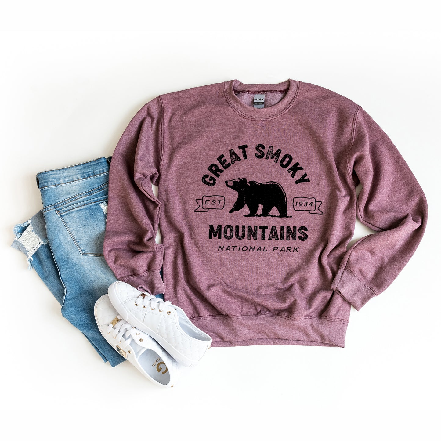 Vintage Great Smoky Mountains National Park | Sweatshirt