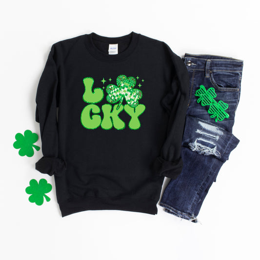 Lucky Shamrock Disco | Sweatshirt