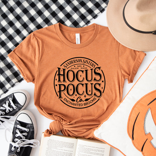 Hocus Pocus Brooms | Short Sleeve Graphic Tee