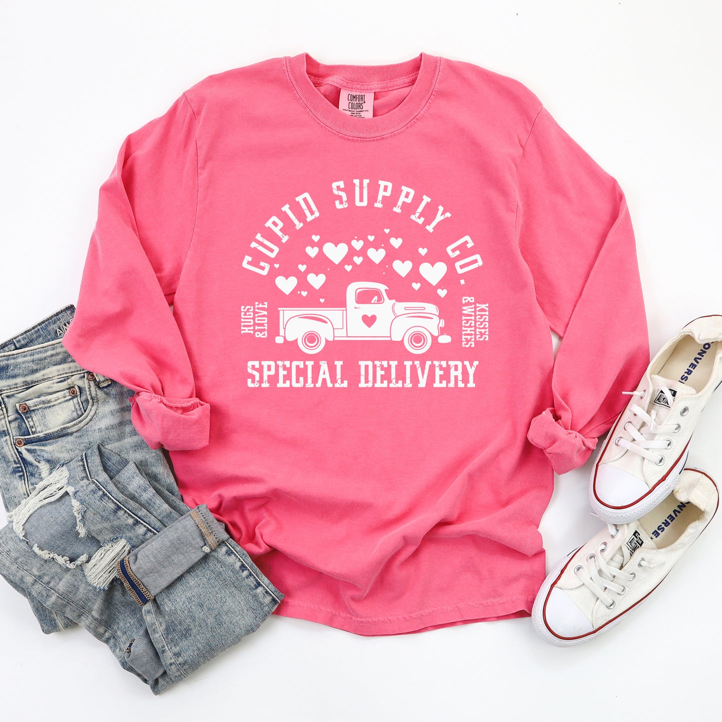 Cupid Supply Co | Garment Dyed Long Sleeve