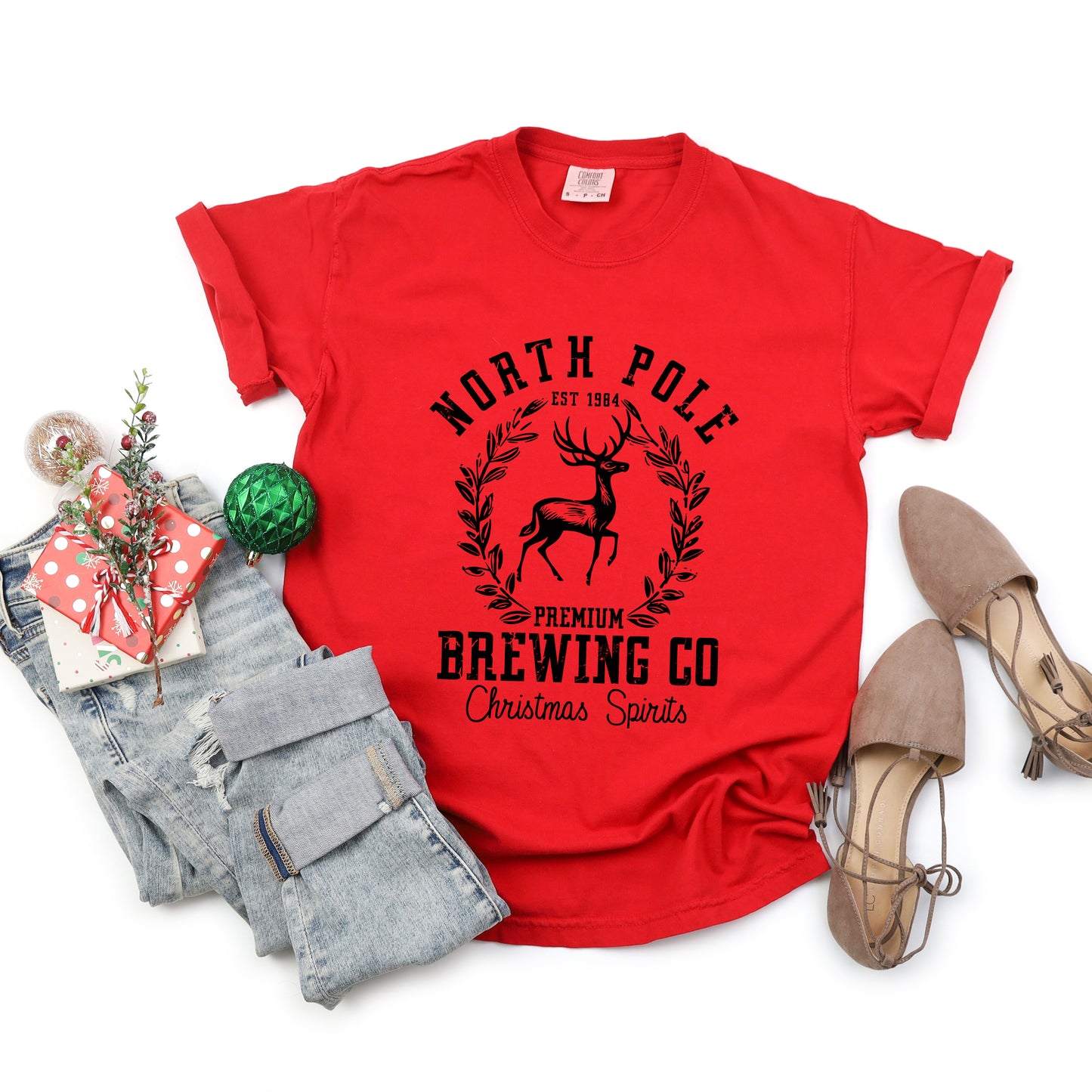 North Pole Brewing Co | Garment Dyed Tee