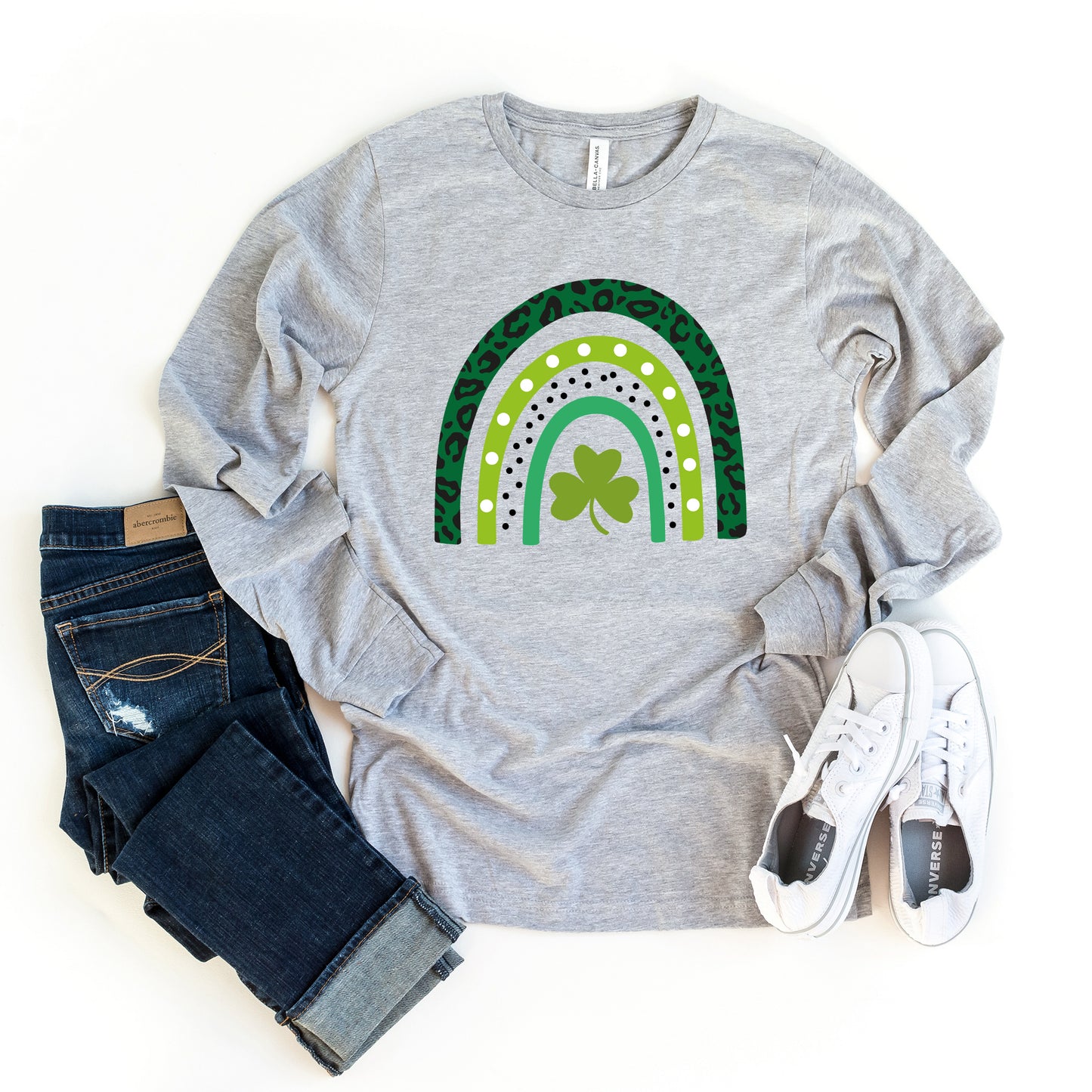 Irish Rainbow | Long Sleeve Crew Neck