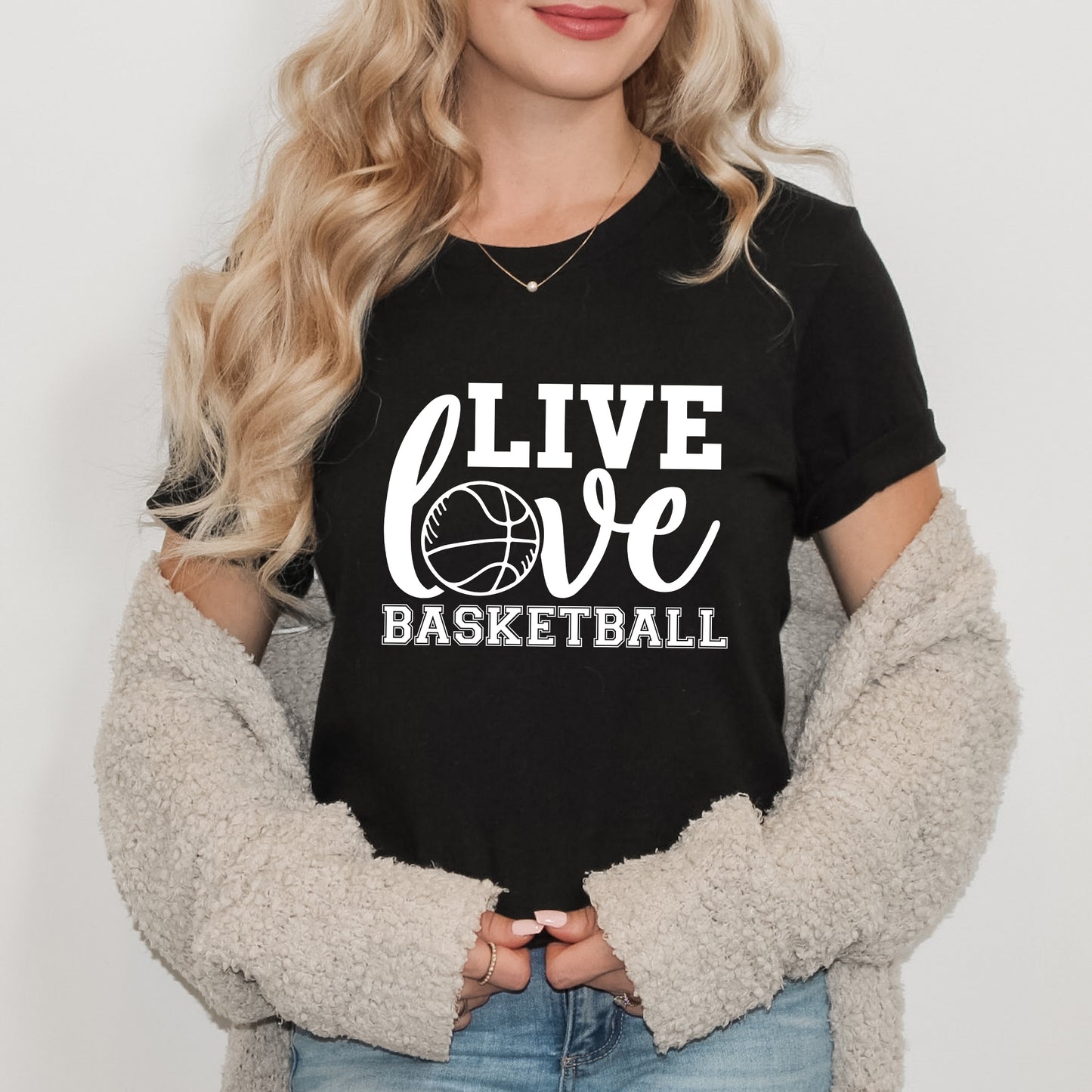 Live Love Basketball | Short Sleeve Graphic Tee