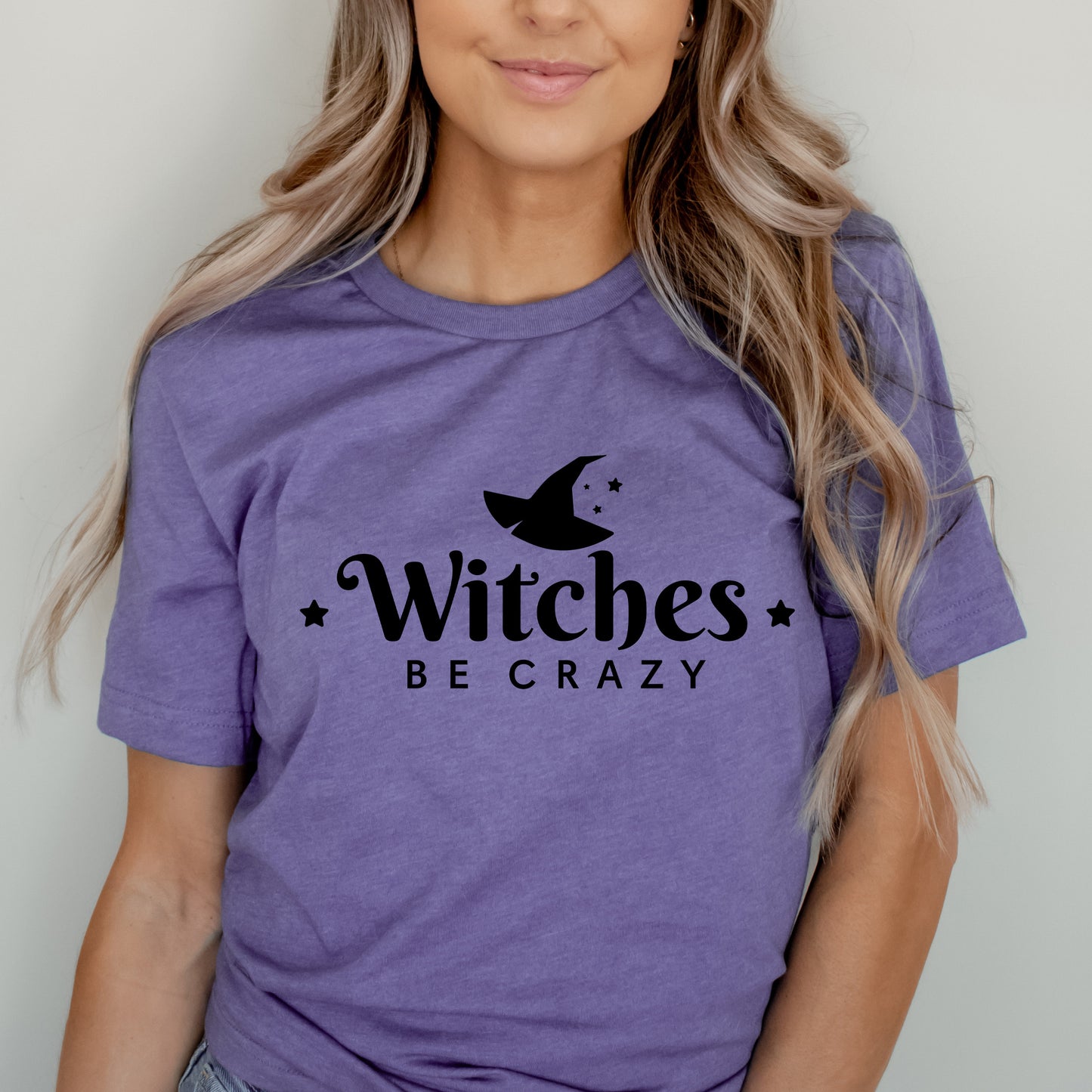 Witches Be Crazy Hat | Short Sleeve Crew Neck