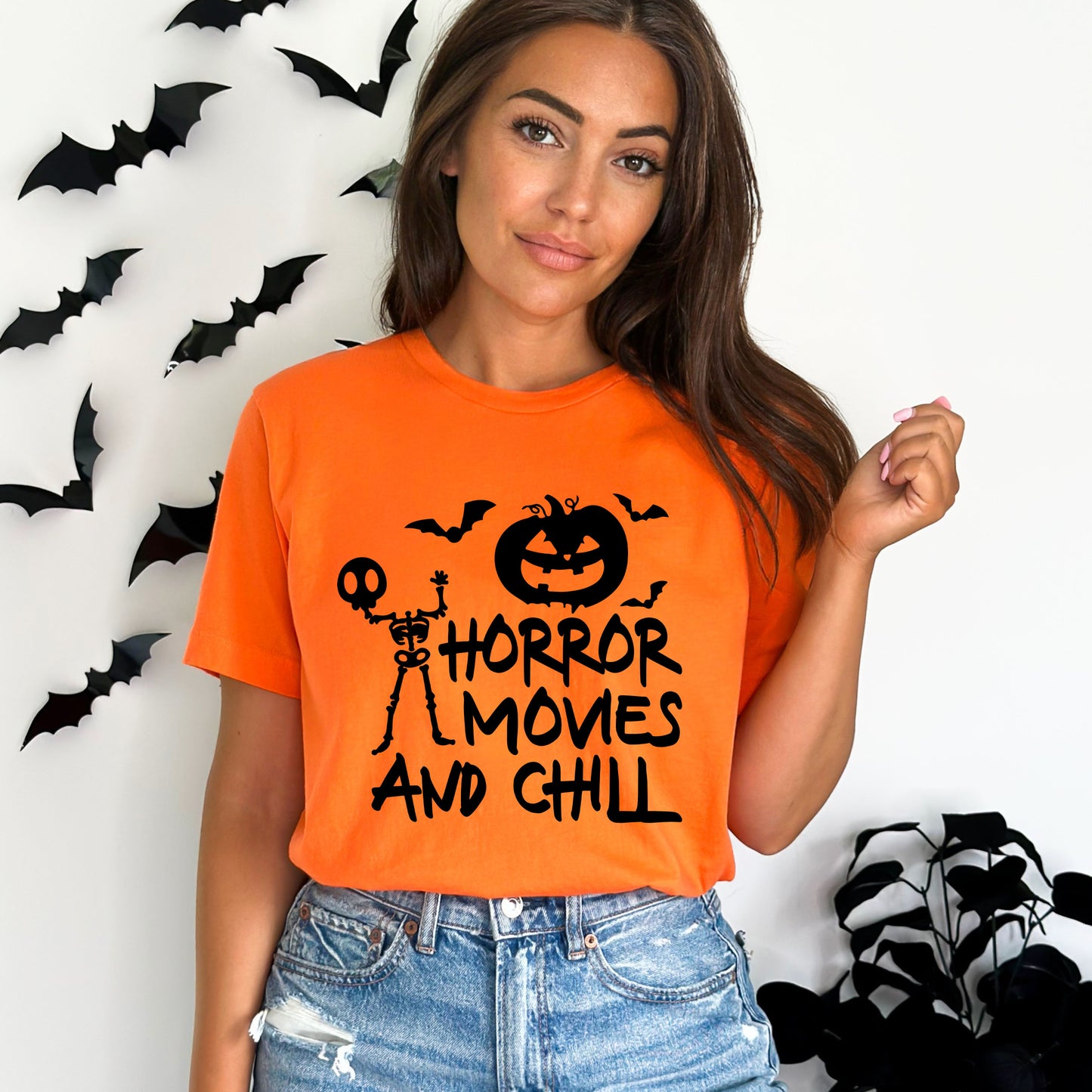 Horror Movies and Chill | Short Sleeve Crew Neck