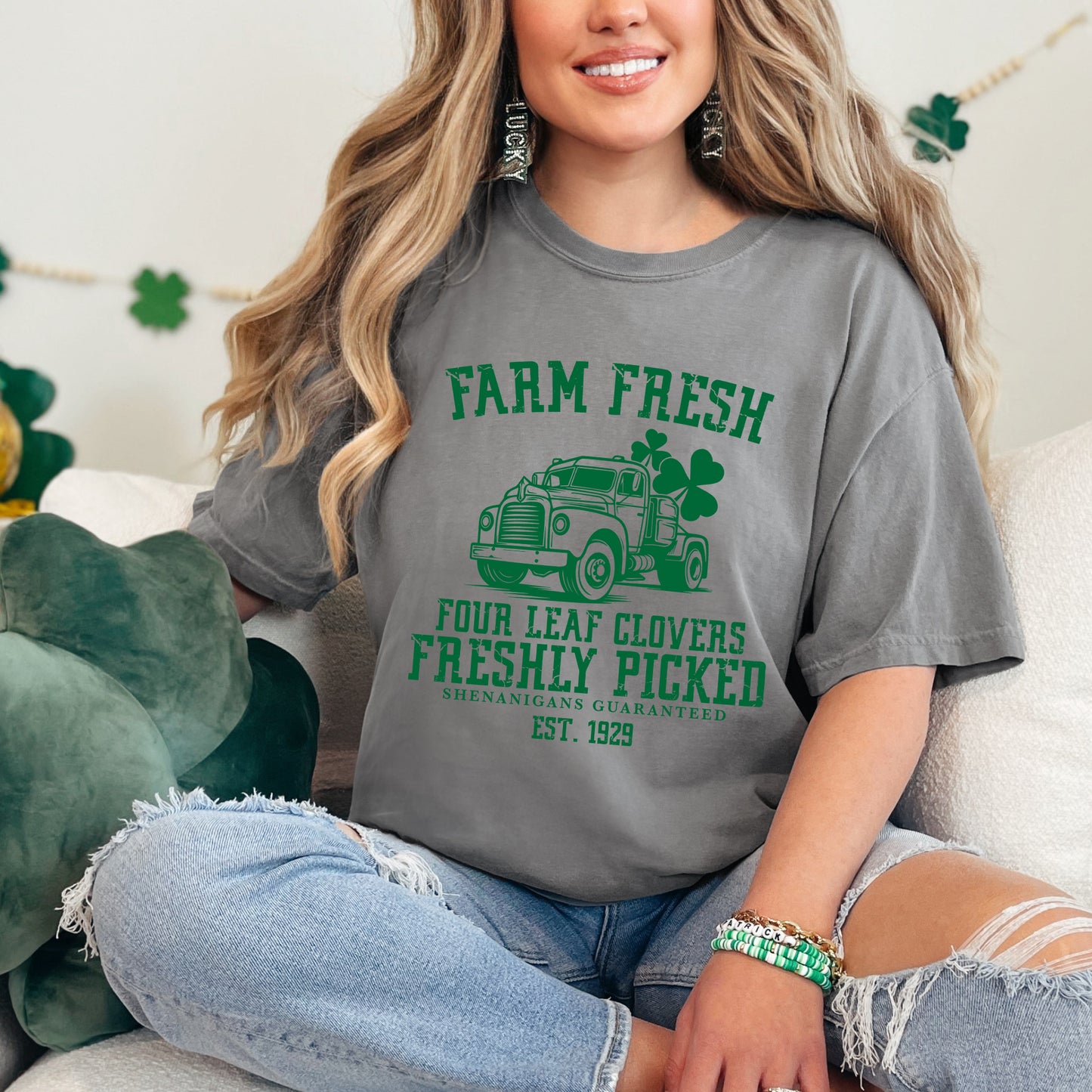 Farm Fresh Shenanigans | Garment Dyed Tee