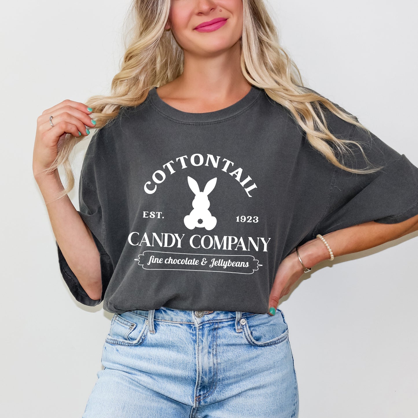 Cottontail Candy Company  | Garment Dyed Short Sleeve Tee