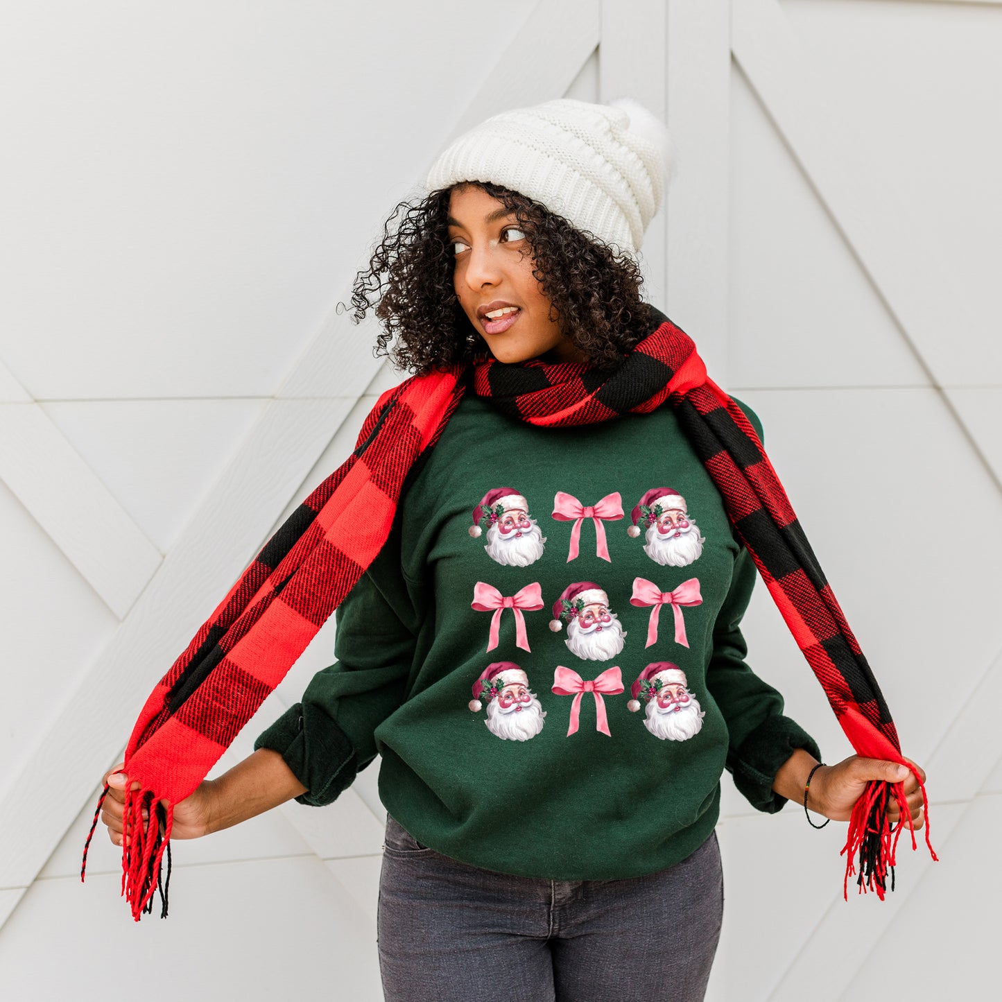 Coquette Santa Chart | Sweatshirt