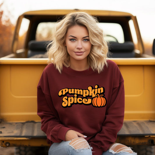 Retro Pumpkin Spice | Sweatshirt