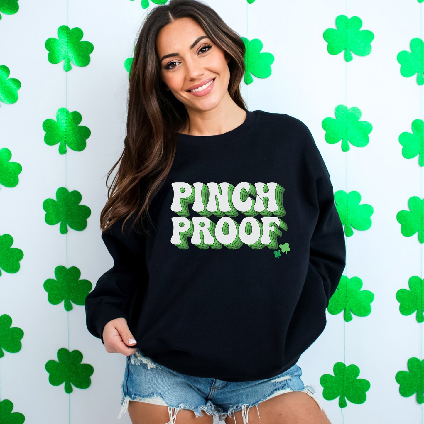 Pinch Proof Retro Shadow | Sweatshirt