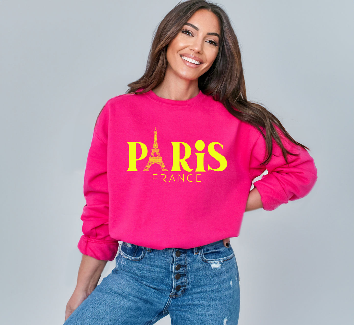 Paris France Eiffel Tower | Sweatshirt