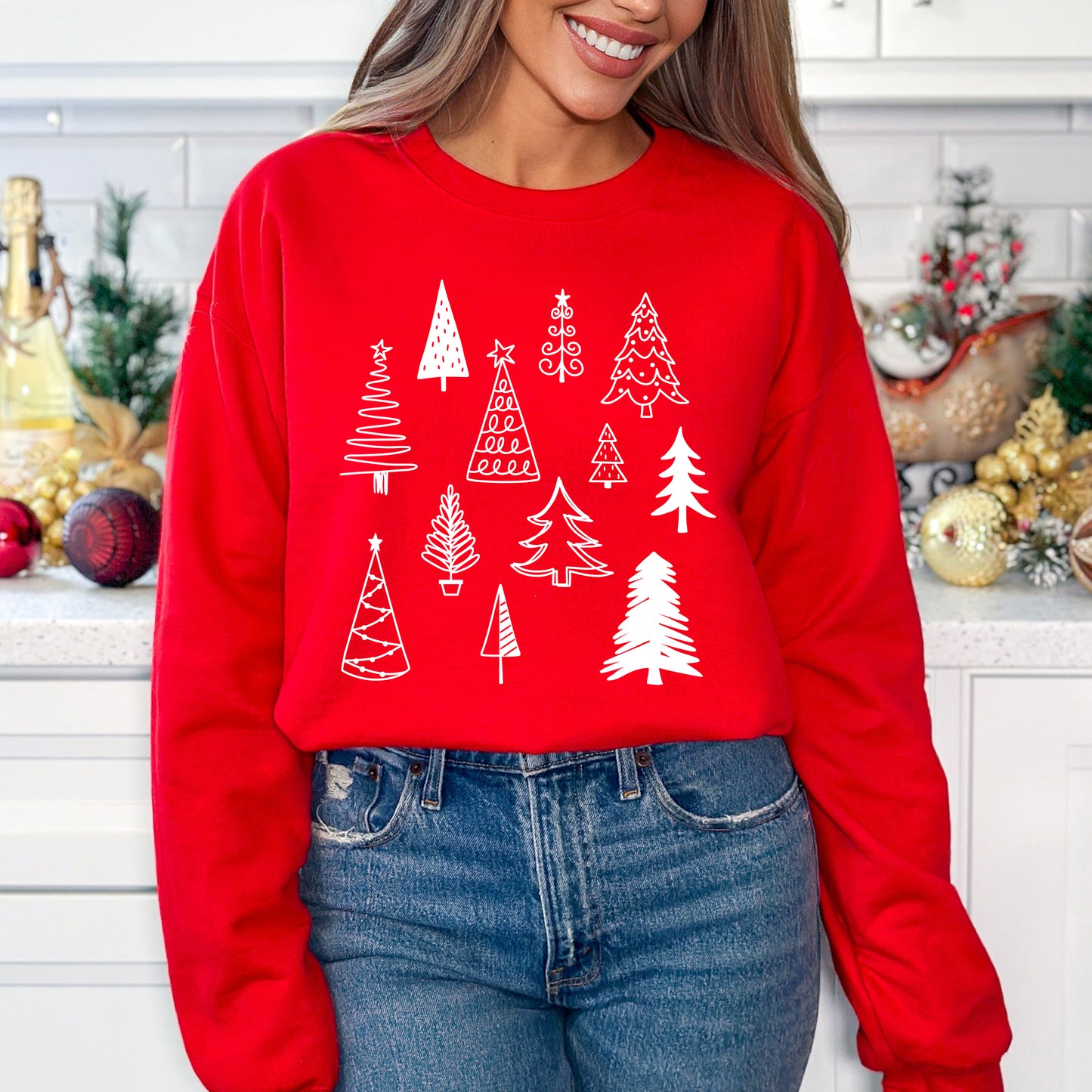 Christmas Tree Botanical | Sweatshirt