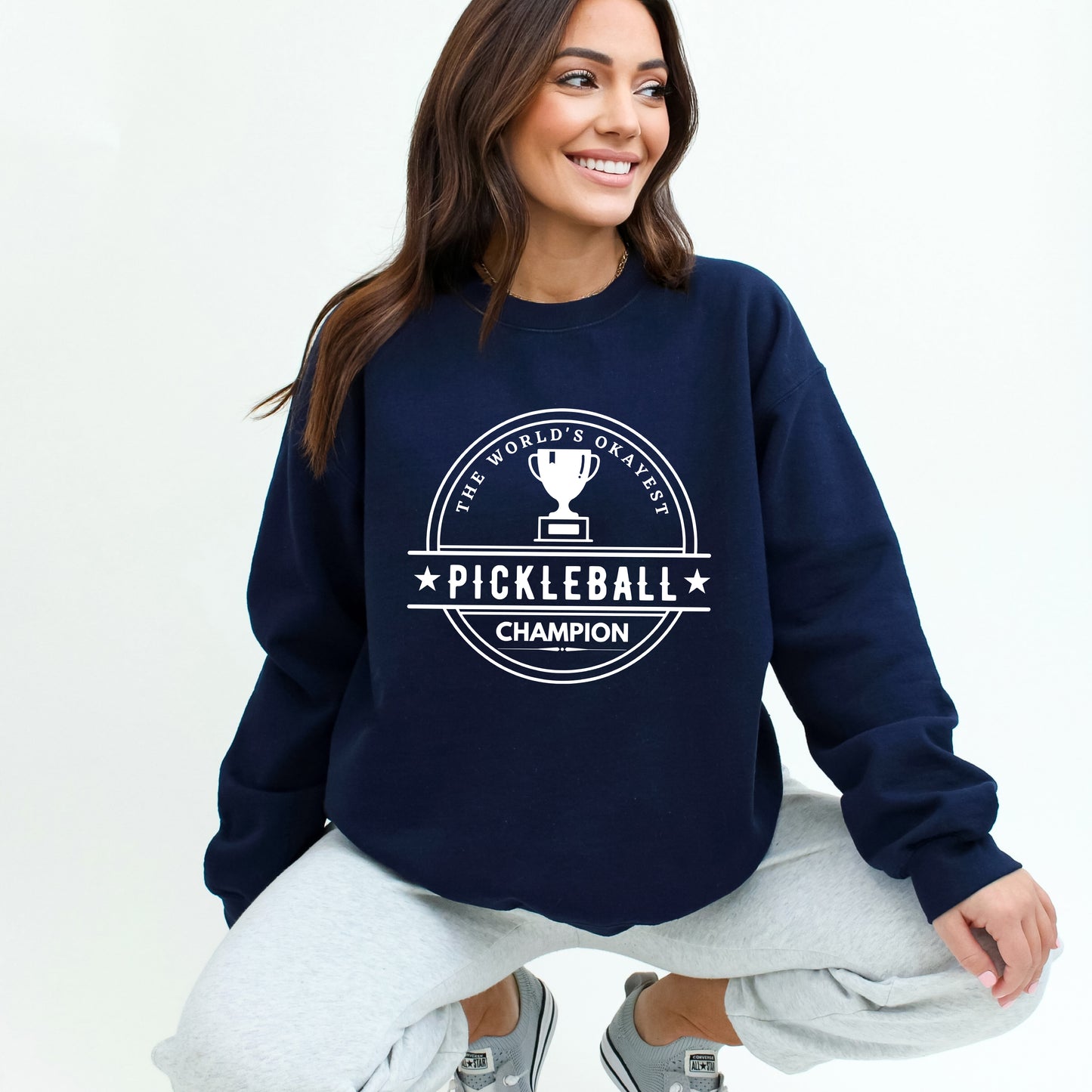 The World's Okayest Pickleball Champion | Sweatshirt