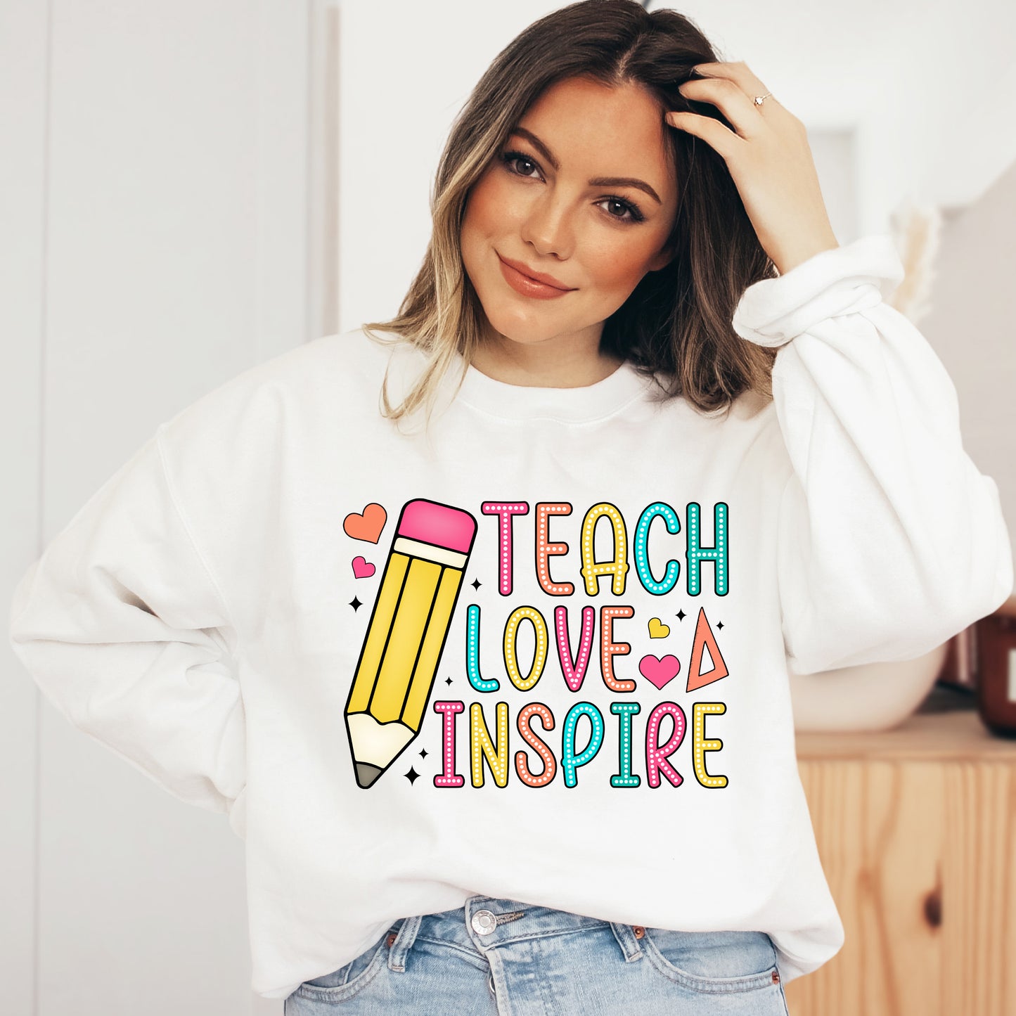 Teach Love Inspire Pencil | Sweatshirt
