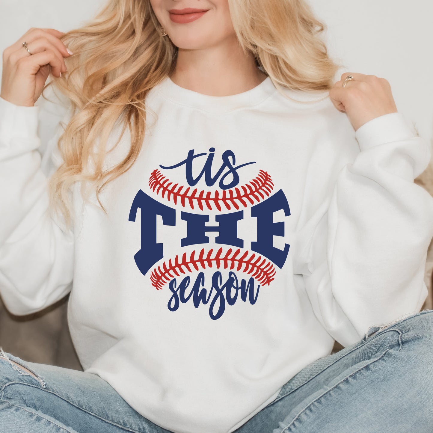 Tis The Season Baseball | Sweatshirt