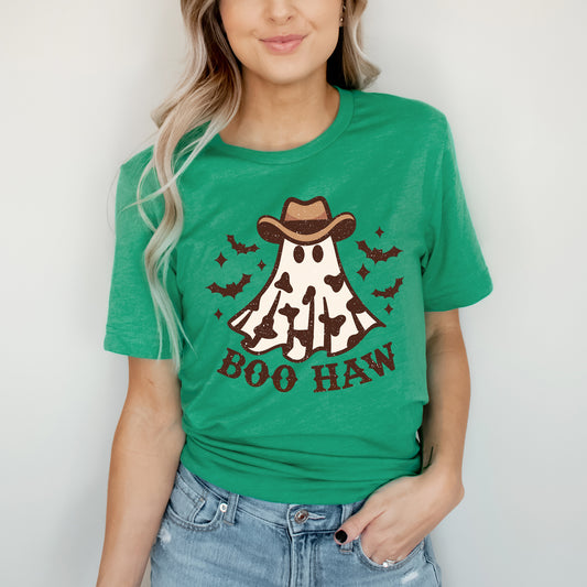 Boo Haw Ghost | Short Sleeve Crew Neck