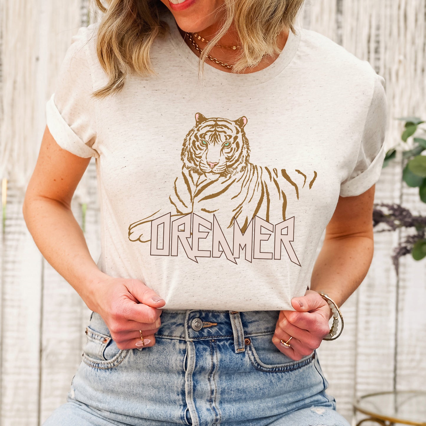 Dreamer Tiger | Short Sleeve Graphic Tee