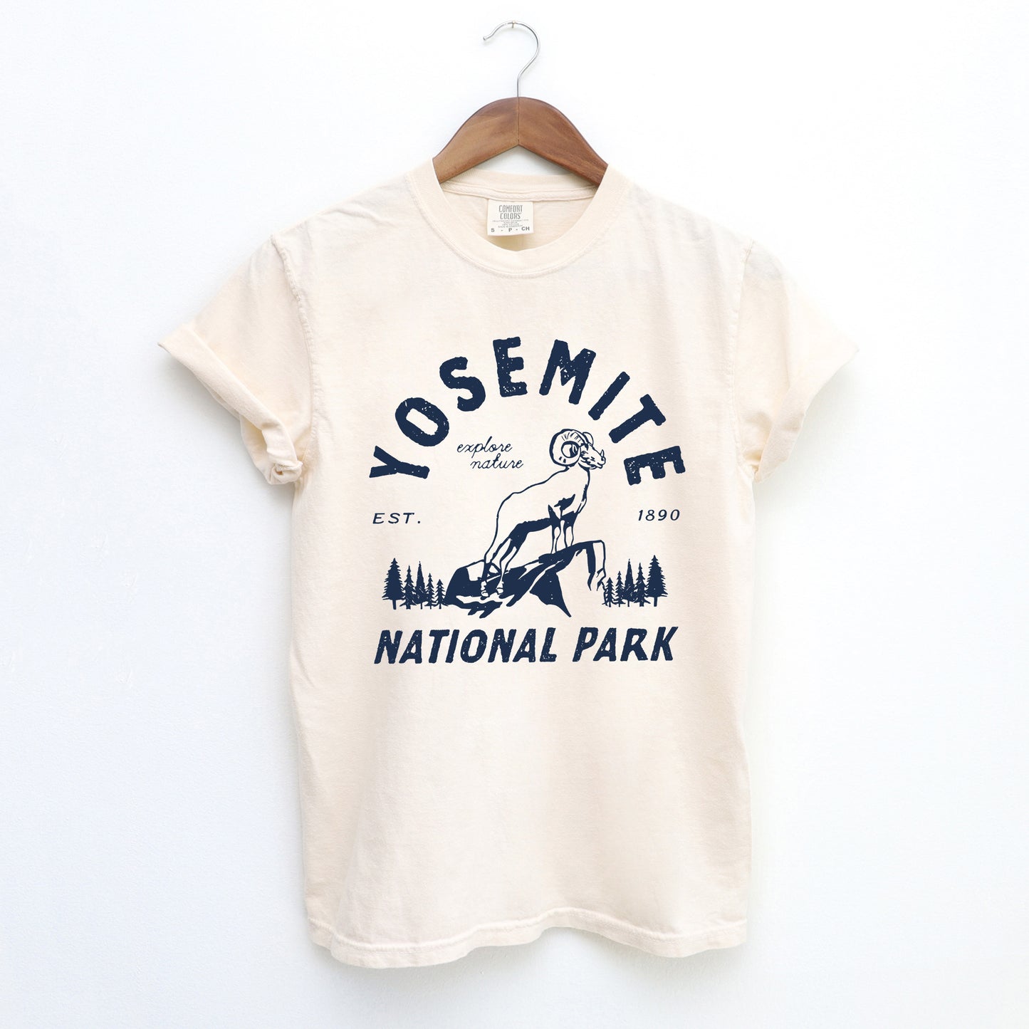 Vintage Yosemite National Park | Garment Dyed Tee