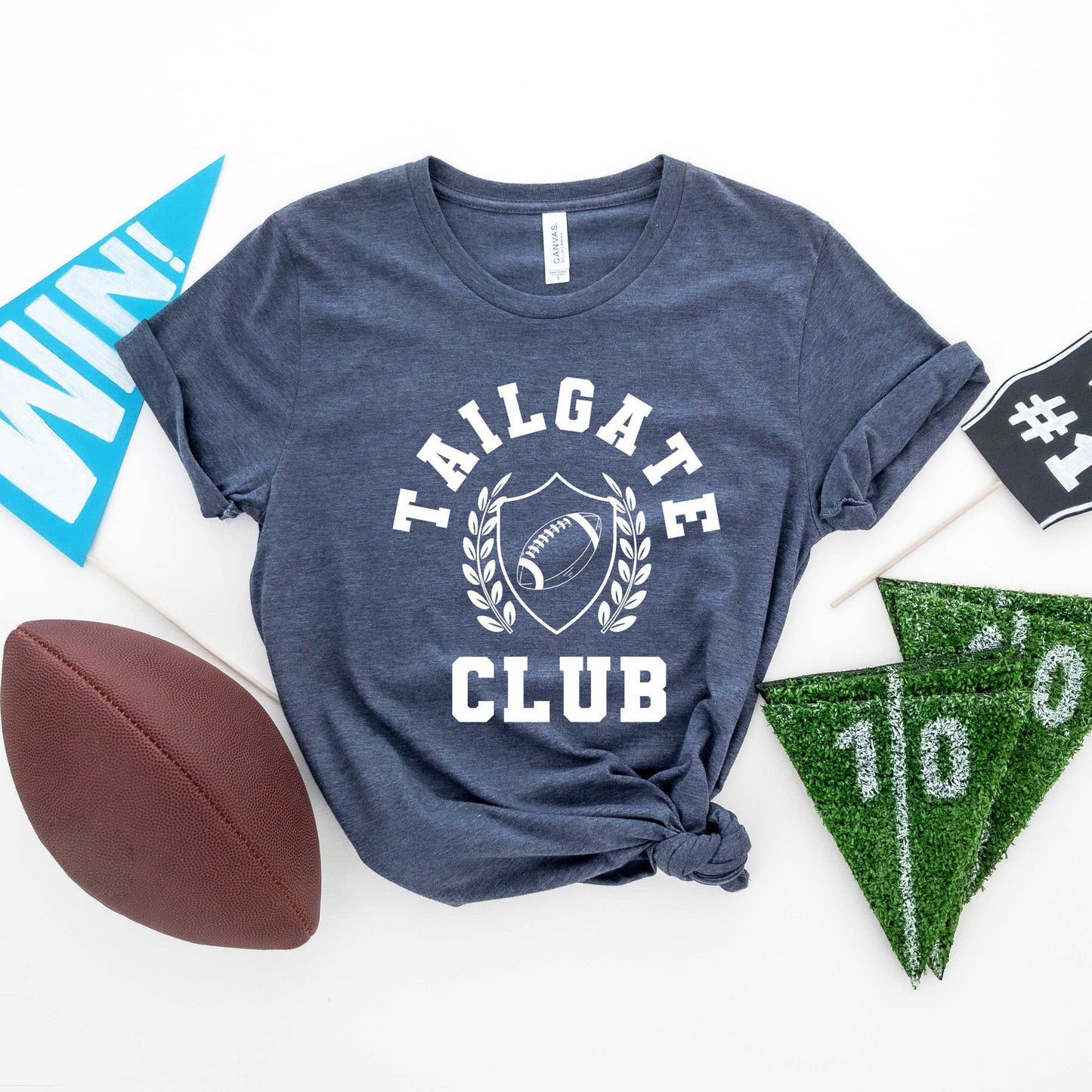 Tailgate Club Football | Short Sleeve Crew Neck