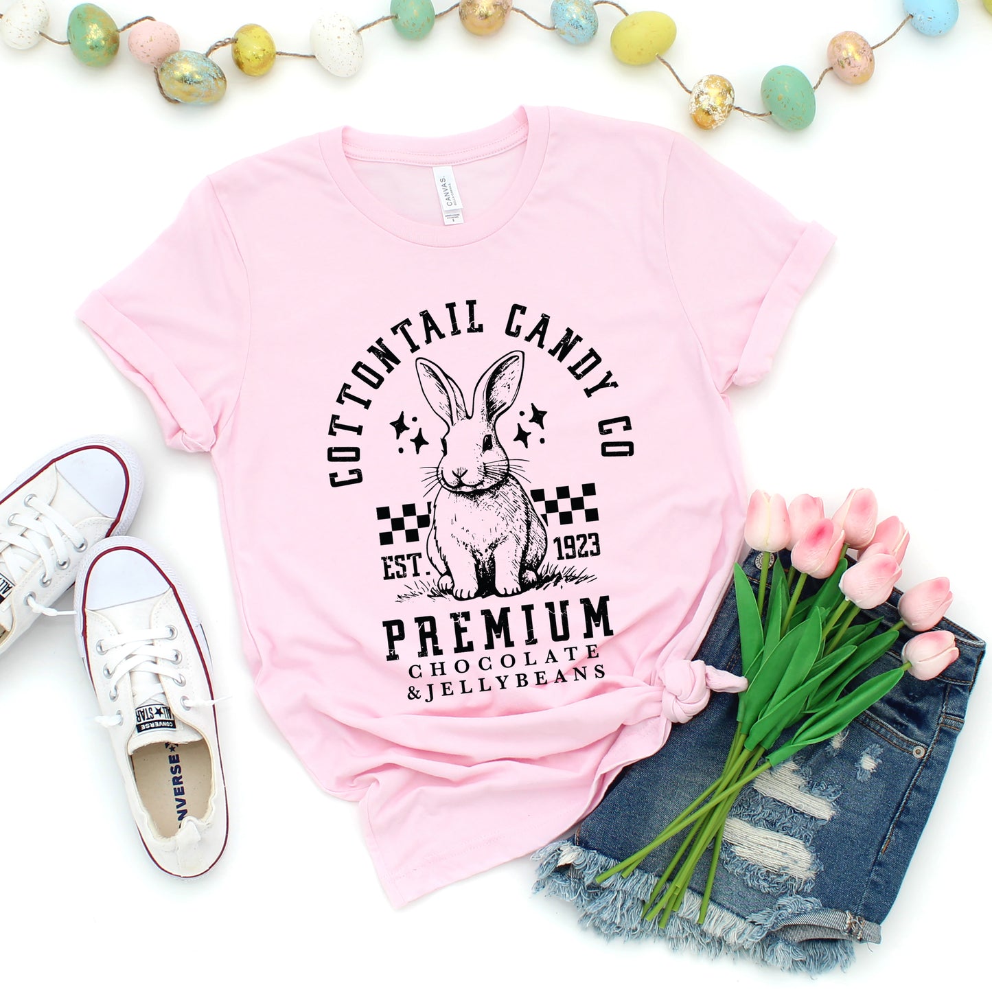 Cottontail Candy Premium Chocolate | Short Sleeve Graphic Tee