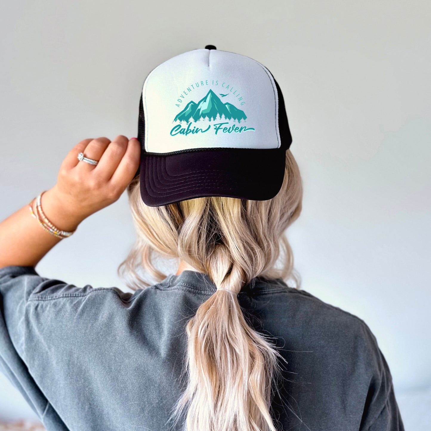 Cabin Fever Mountains | Foam Trucker Hat