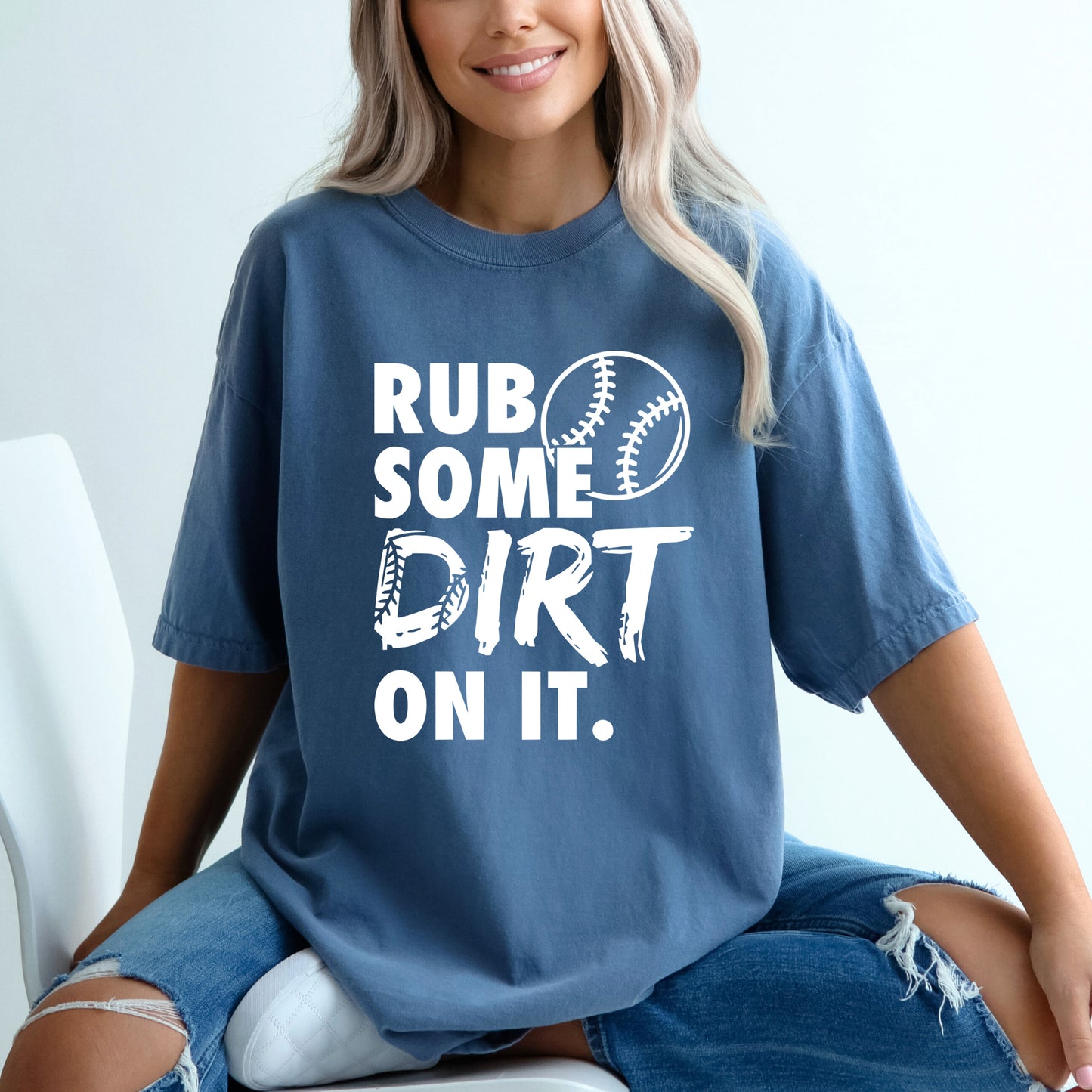 Rub Some Dirt On It | Garment Dyed Long Sleeve