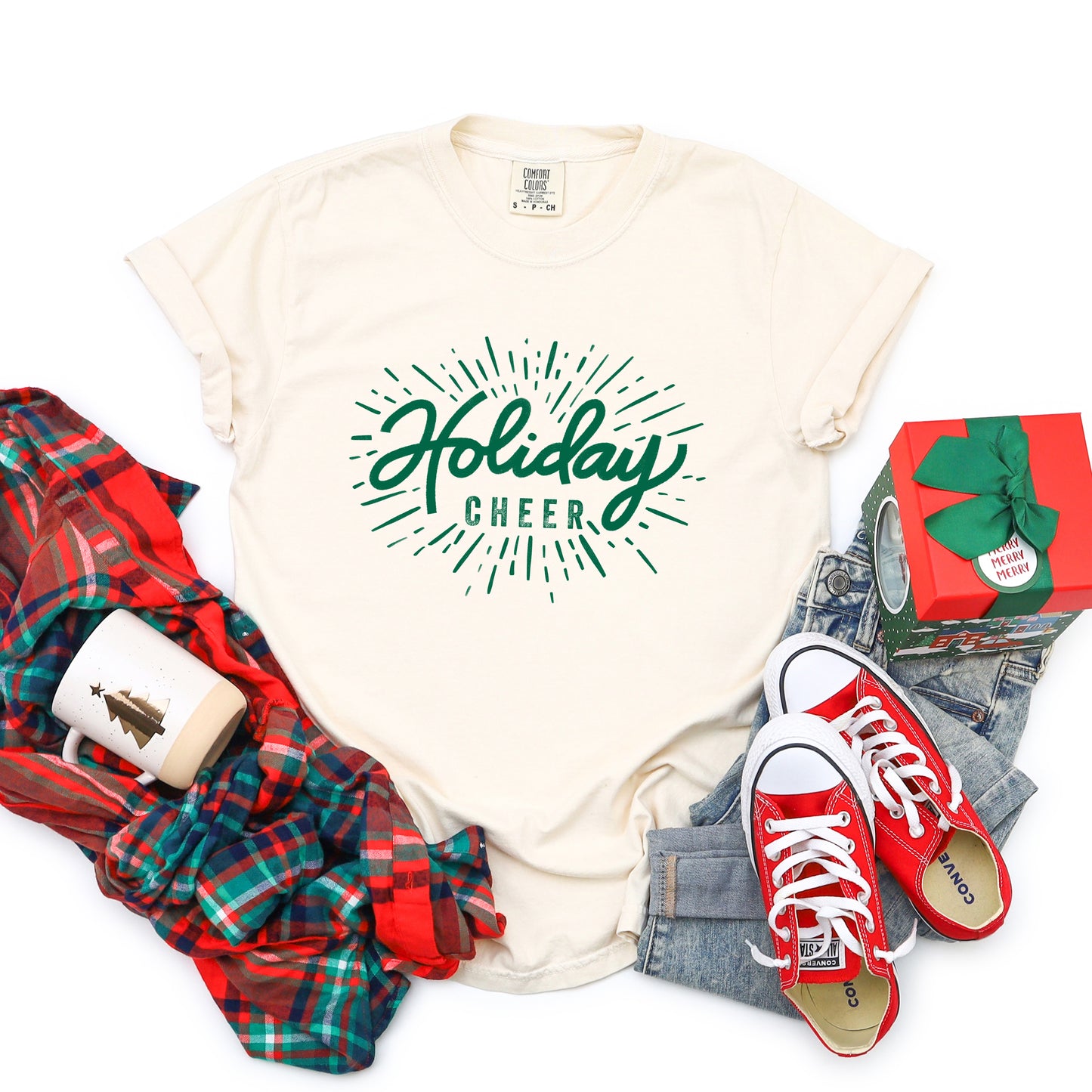 Holiday Cheer | Garment Dyed Tee