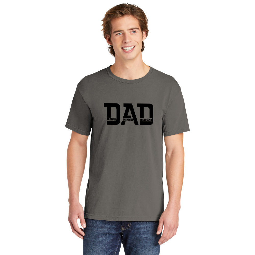 Dad The Legend | Men's Garment Dyed Tee