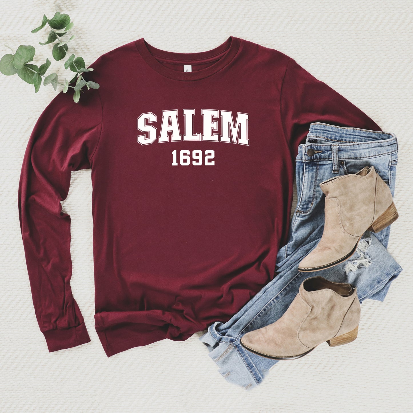 Varsity Salem 1692 | Long Sleeve Crew Neck