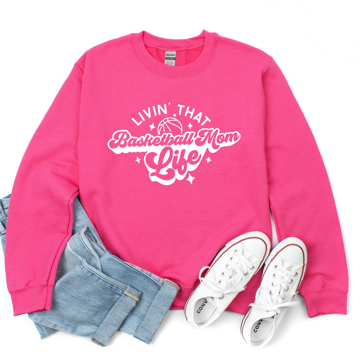 Livin' That Basketball Mom Life | Sweatshirt