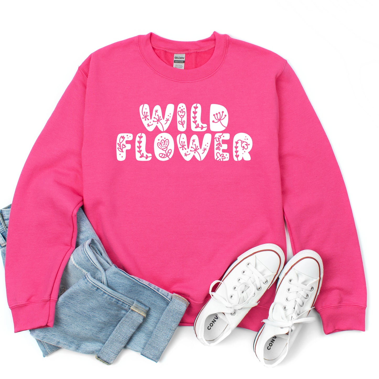 Boho Wild Flower | Sweatshirt