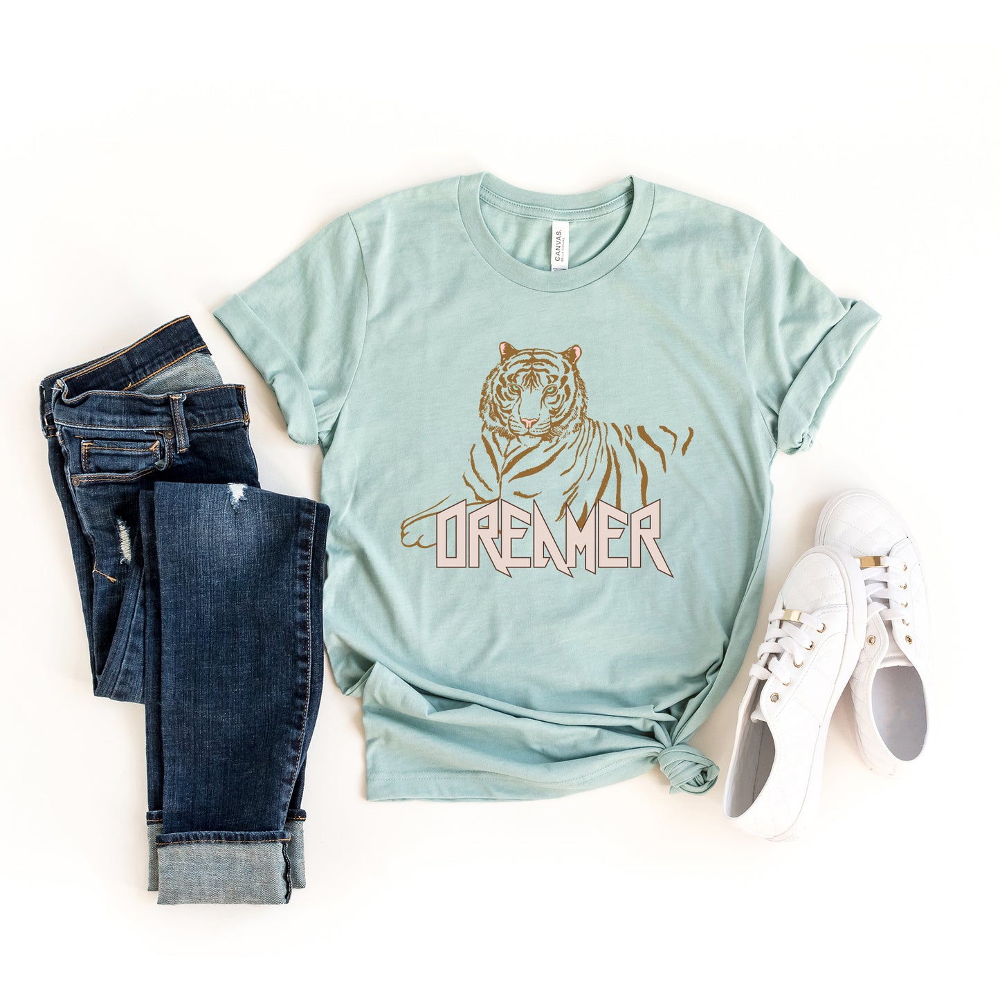 Dreamer Tiger | Short Sleeve Graphic Tee