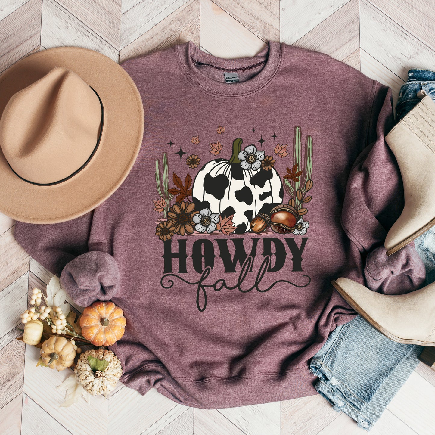 Howdy Fall Pumpkin | Sweatshirt