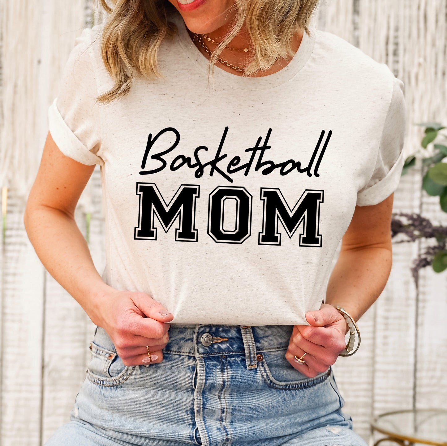 Basketball Mom | Short Sleeve Graphic Tee