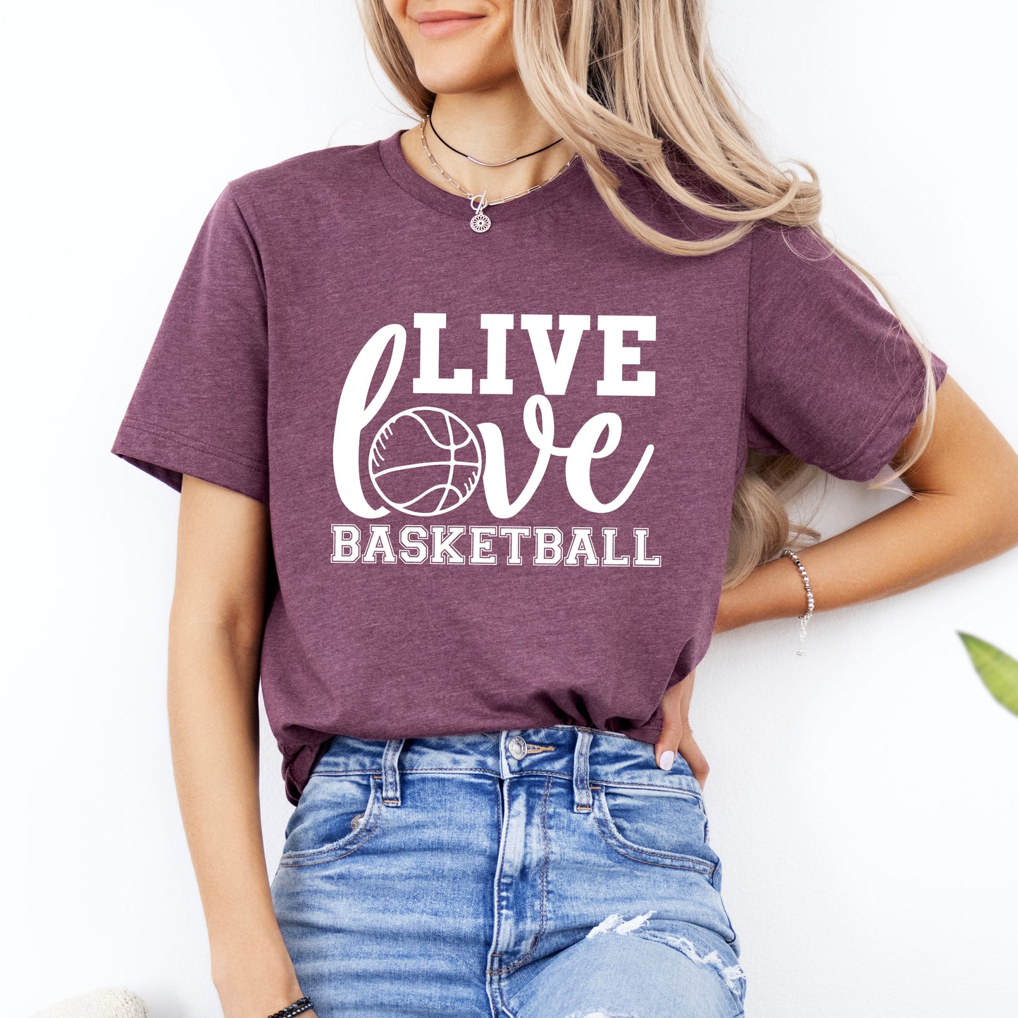 Live Love Basketball | Short Sleeve Graphic Tee