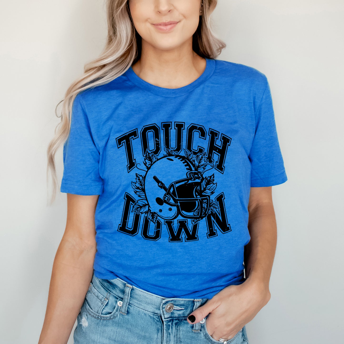 Touchdown Helmet |Short Sleeve Crew Neck