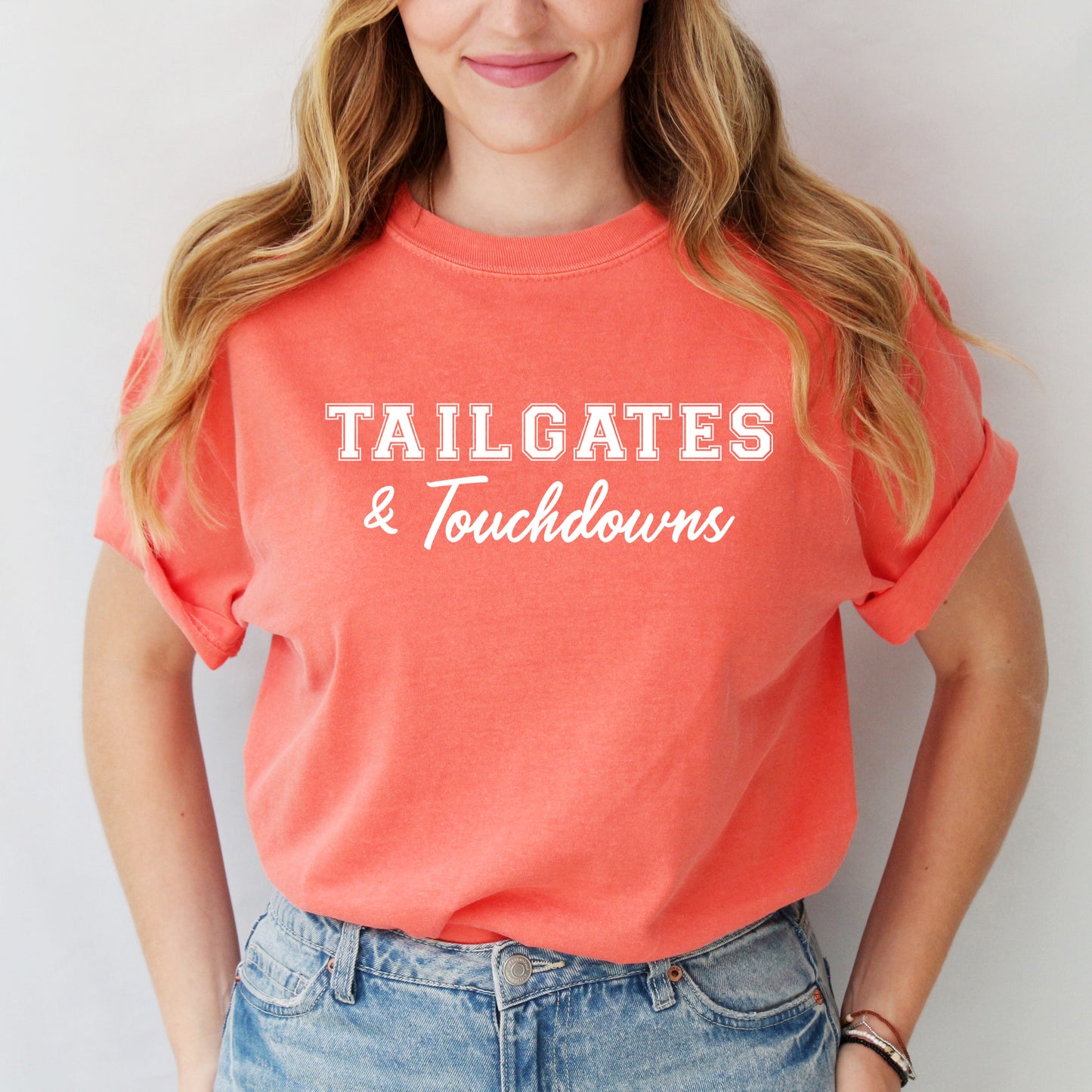 Tailgates And Touchdowns | Garment Dyed Tee