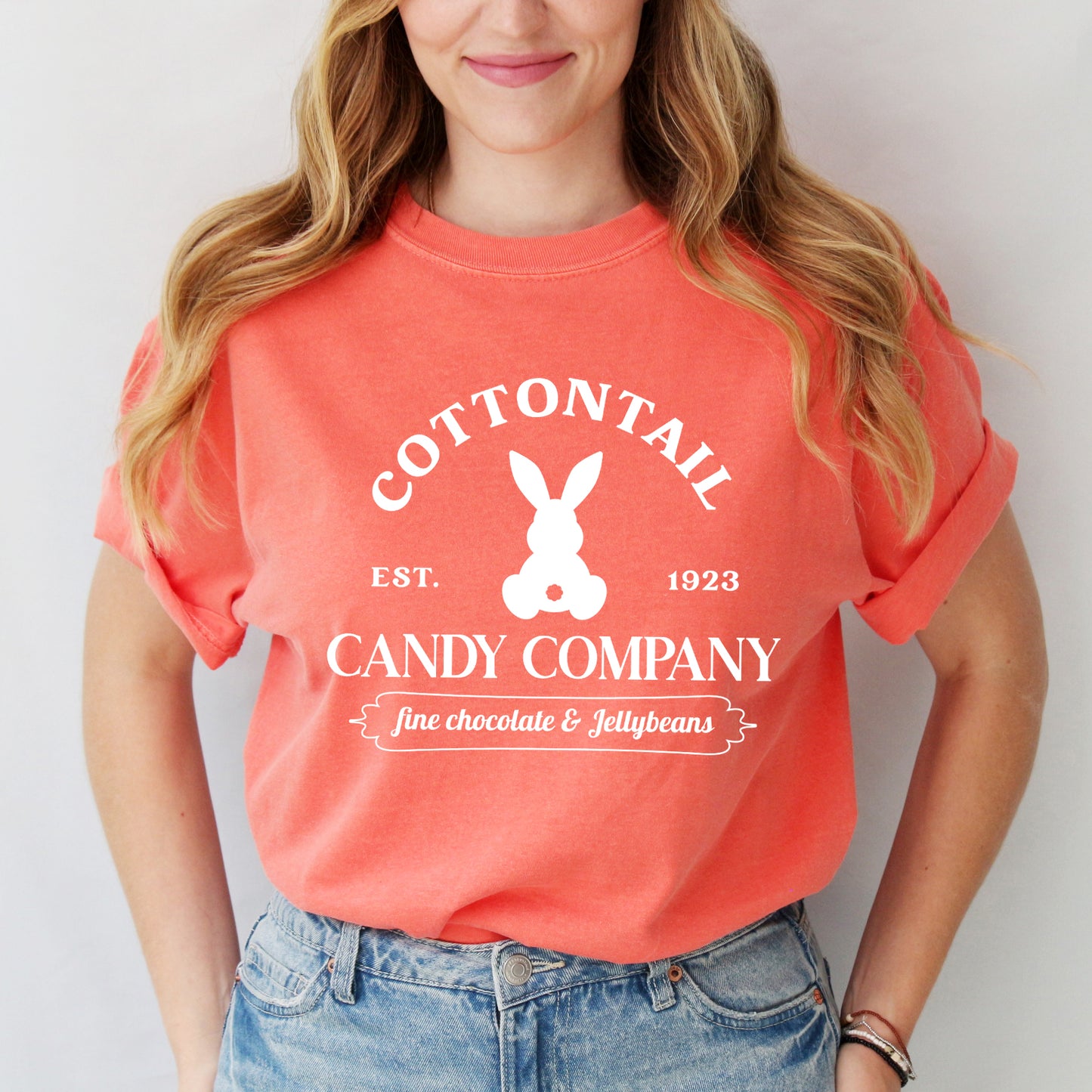 Cottontail Candy Company  | Garment Dyed Short Sleeve Tee