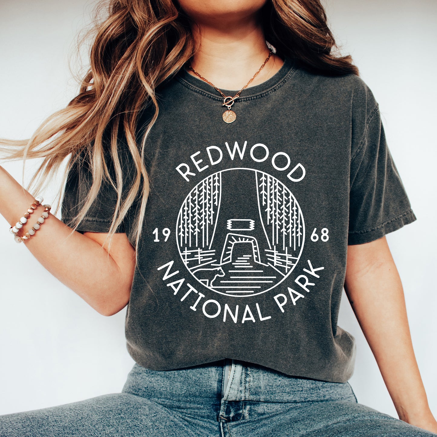 Redwood National Park | Garment Dyed Tee