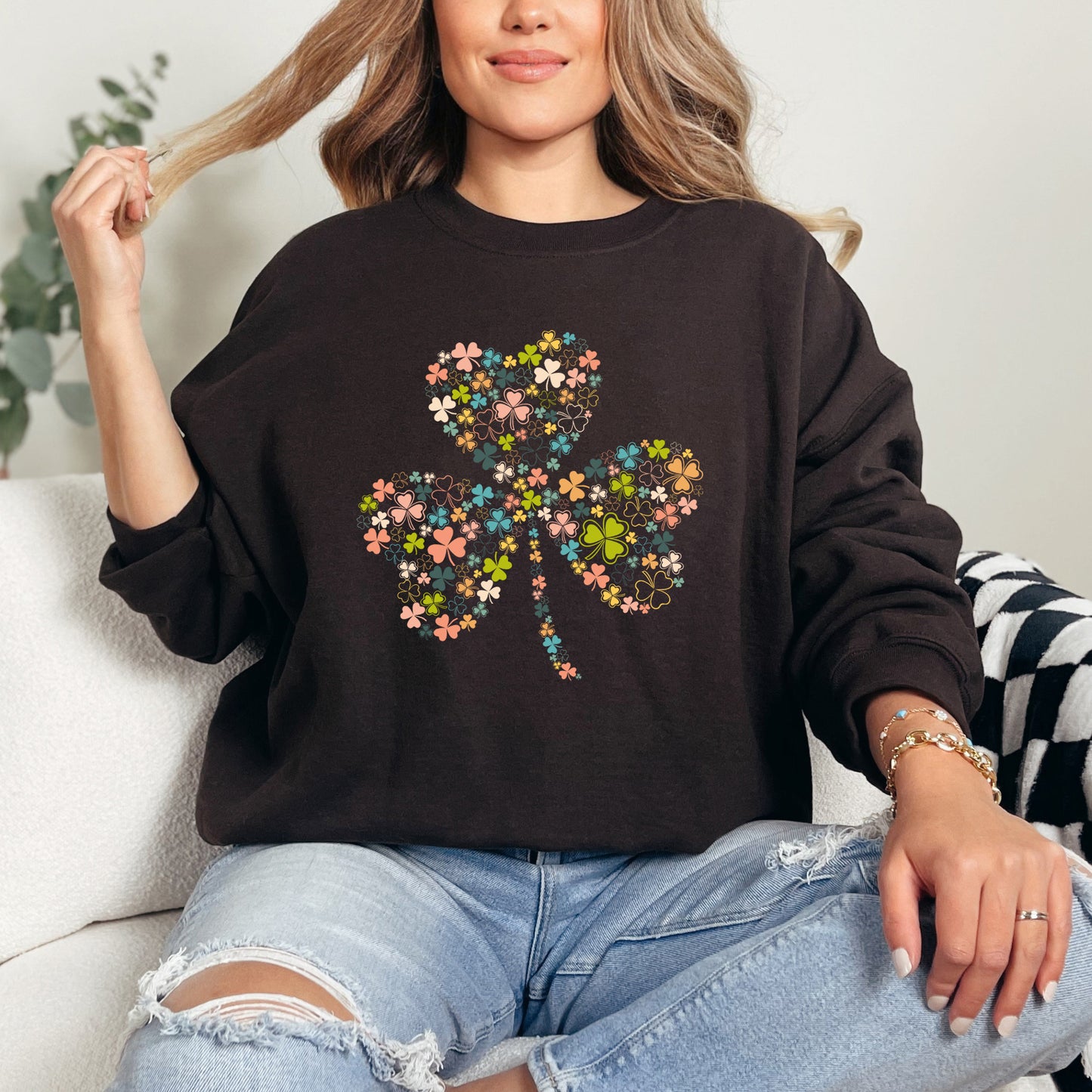 Color Shamrocks | Sweatshirt