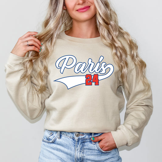 Paris Cursive 24 | Sweatshirt