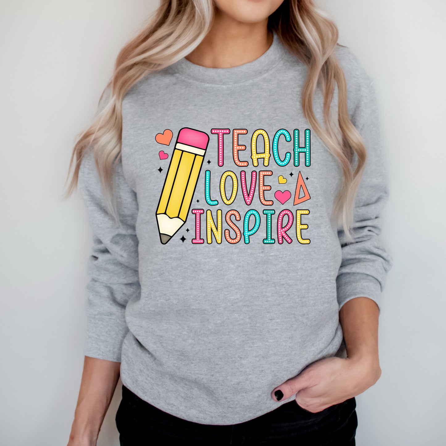 Teach Love Inspire Pencil | Sweatshirt